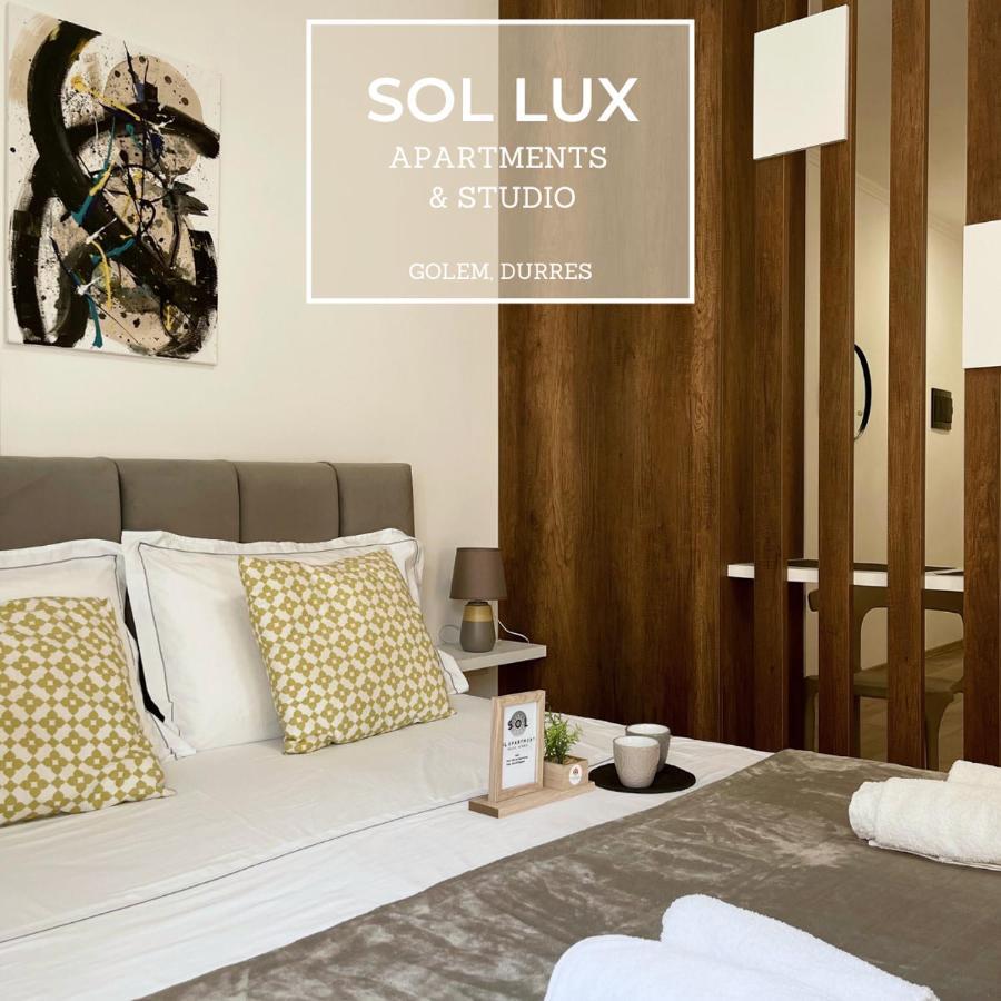 Sol Lux Studio Apartments 2Nd Floor Durres Luaran gambar